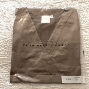 Plum Pretty Sugar Knee Length Robe in Rusk